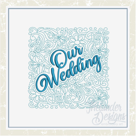 TD - Our Wedding Quilt Block