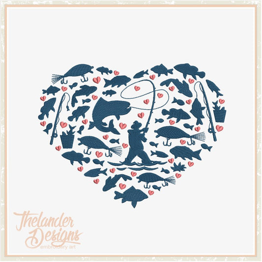 TD - T1830 Fishing Heart