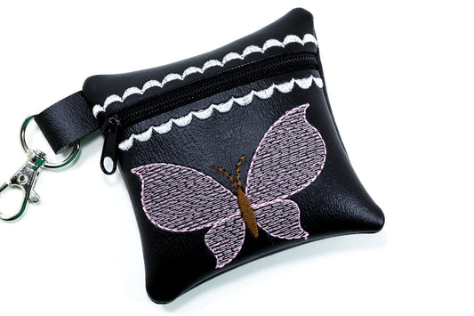 DBB Butterfly Zipper Pouch 4x4