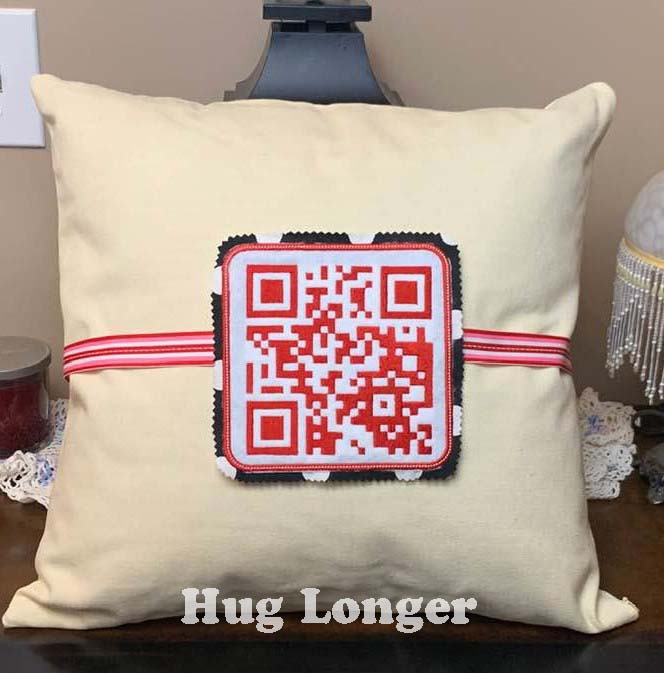 HL QR Code-Will You Marry Me- HL5701 embroidery file