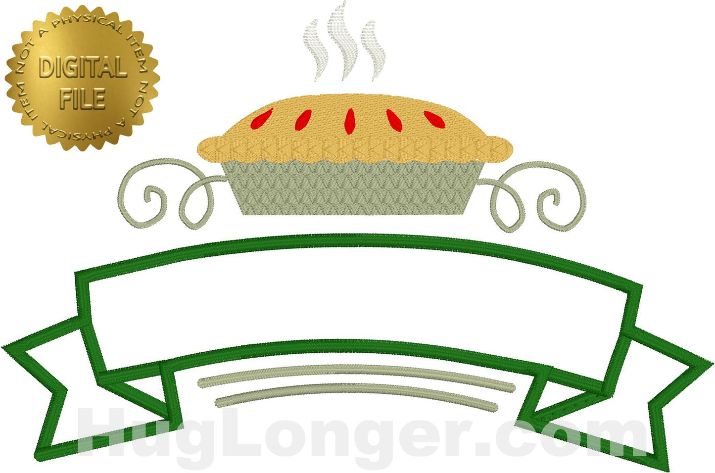 HL Appliqué Bakery Label HL2373 embroidery file