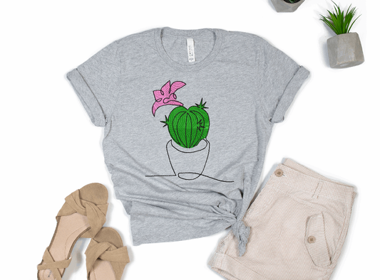 OE Cactus Embroidery Design