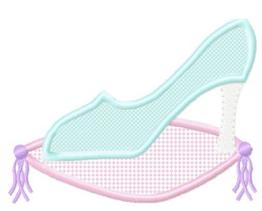 TIS Princess Glass Slipper Applique