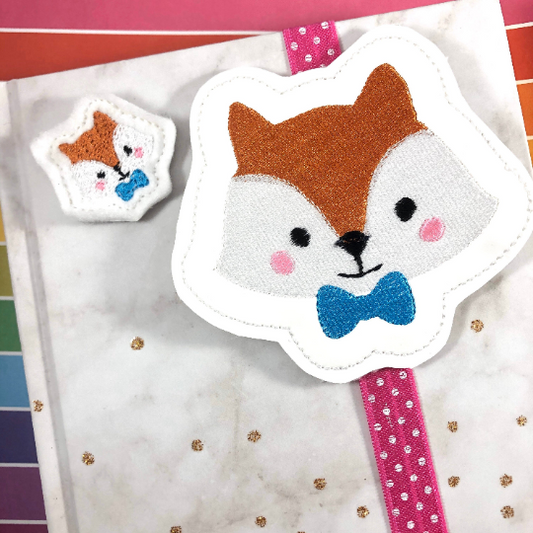 DBB Fox Felties embroidery design