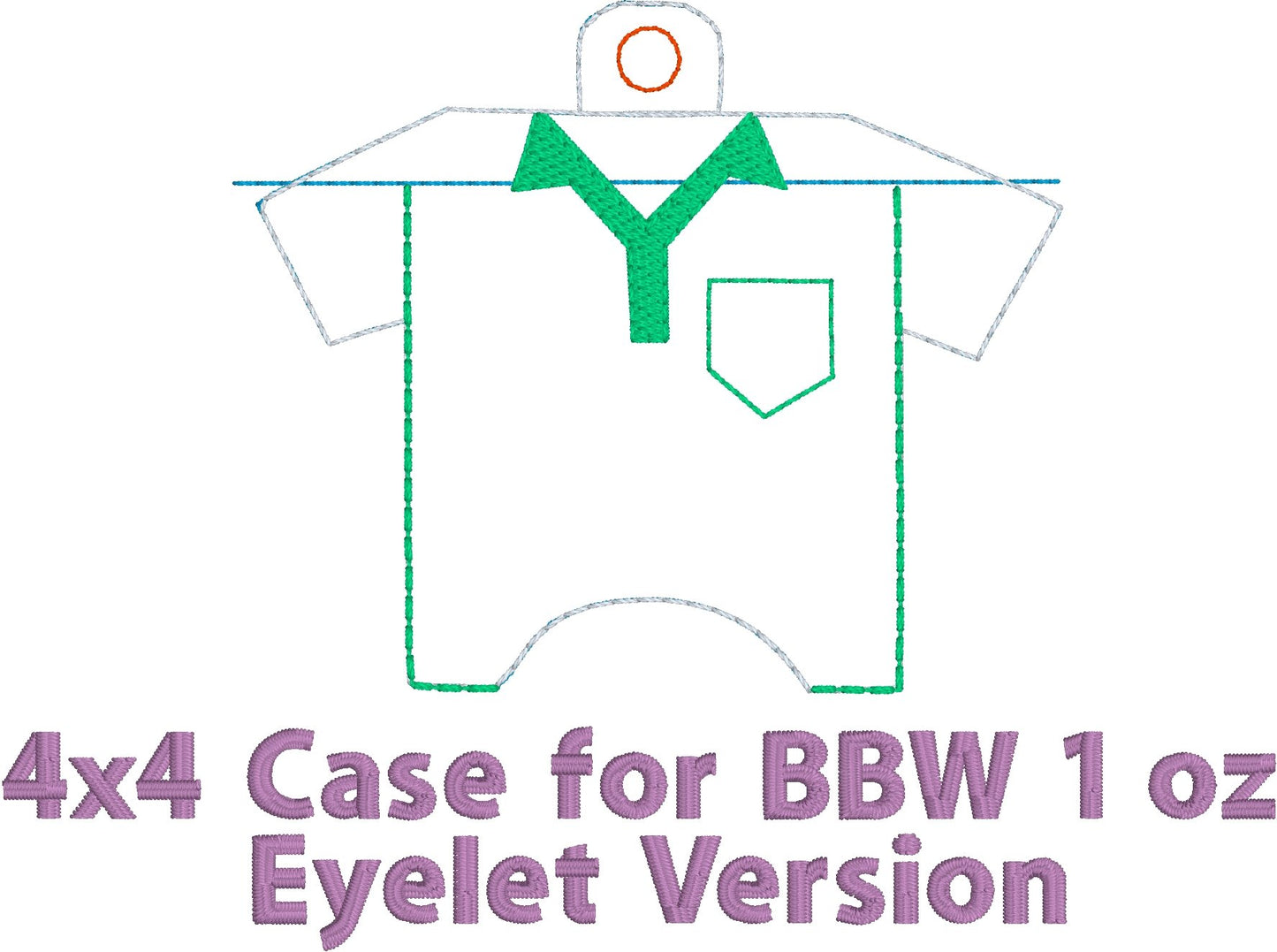 DBB Golf Shirt Hand Sanitizer Holder Case BUNDLE SET Snap Tab and Eyelet Versions for 1 and 2 ounce sizes
