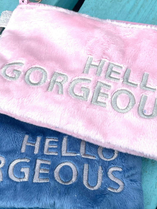 DBB Hello Gorgeous Fully Lined Zipper Bags for your 5x7 and 6x10 hoops