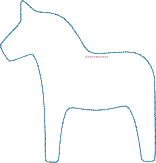 DBB Horse Stuffed Dangle