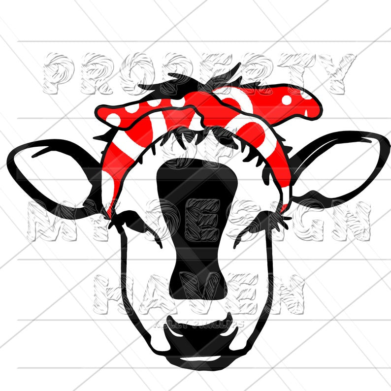 MDH Heifer Paisley BOTH ends SVG