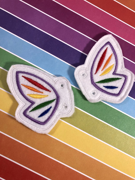 DBB Butterfly Wing Shoe Wings embroidery design