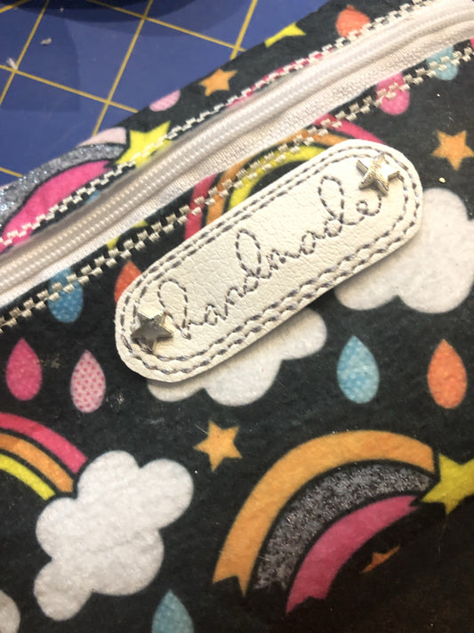 DBB Handmade lettering Mini Patch embroidery design