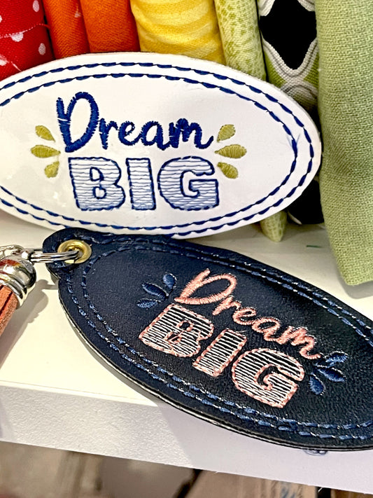 DBB Dream Big Eyelet Tag