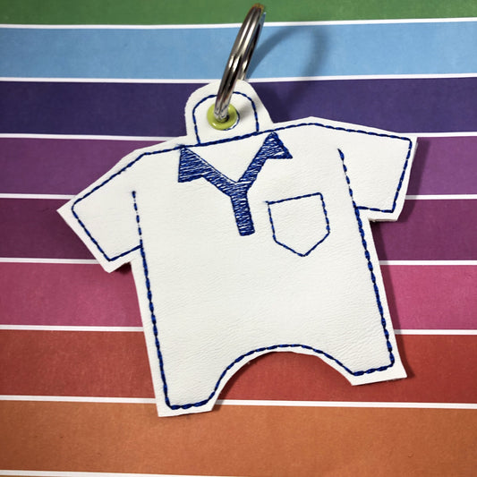 DBB Golf Shirt Hand Sanitizer Holder Eyelet Version In the Hoop Embroidery Project 1 oz BBW for 4x4 hoops