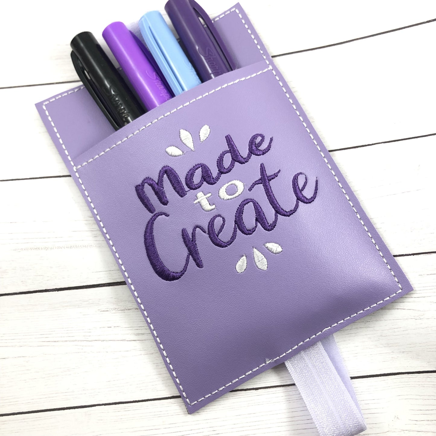DBB Made to Create Pen Pocket In The Hoop (ITH) Embroidery Design