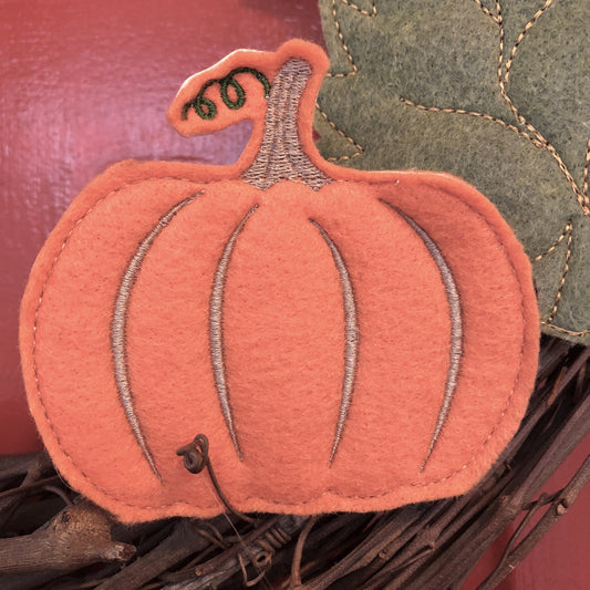 DBB Pumpkin Felties for Wreaths or Banners