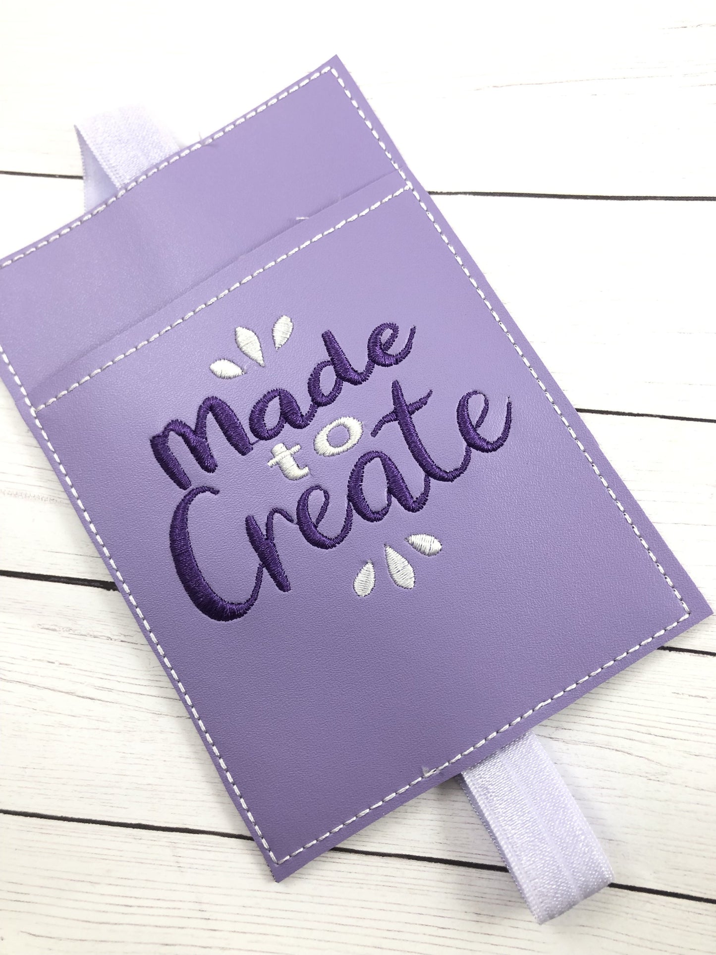 DBB Made to Create Pen Pocket In The Hoop (ITH) Embroidery Design