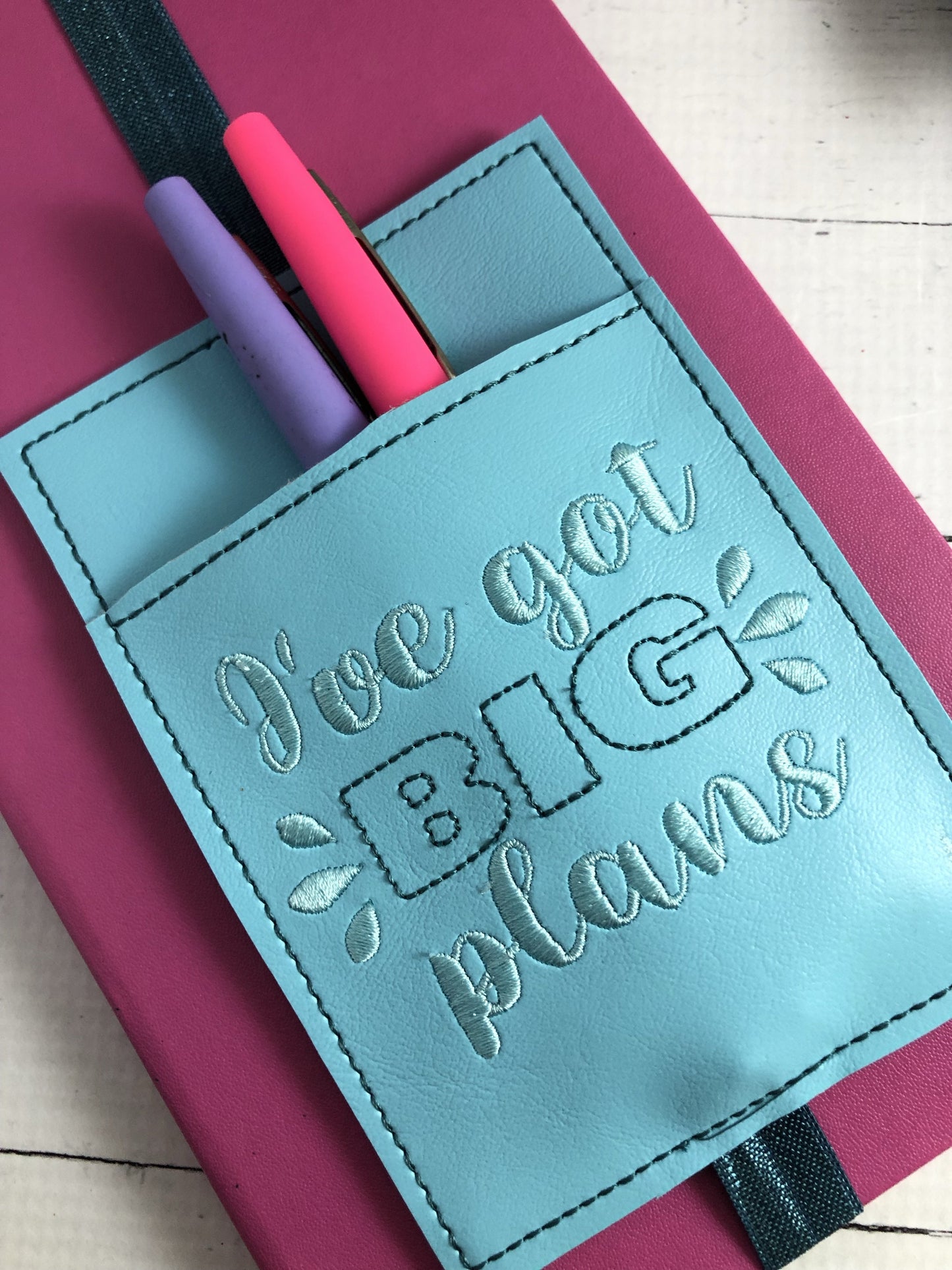 DBB I’ve Got Big Plans In The Hoop (ITH) Embroidery Design