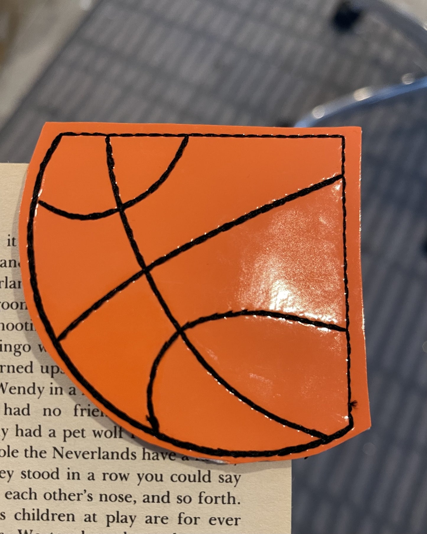 DBB Basketball Corner Bookmark Design