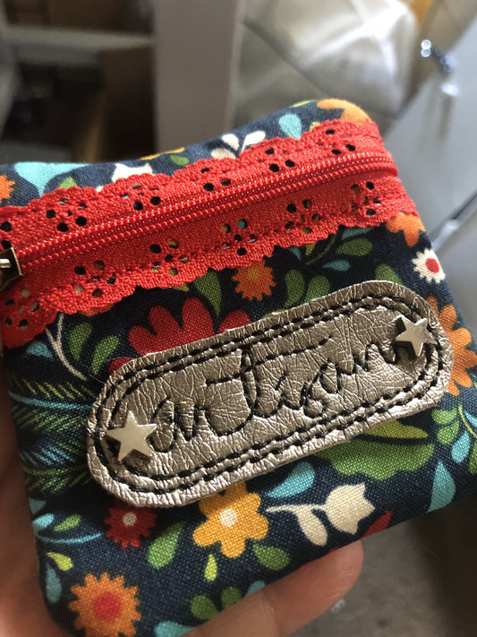 DBB Artisan lettering Mini Patch embroidery design
