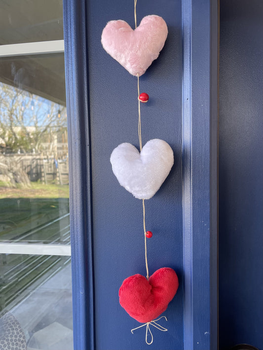 DBB Heart Stuffies for Wreaths or Banners - Three Designs