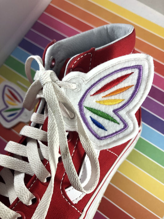 DBB Butterfly Wing Shoe Wings embroidery design