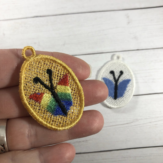 DBB Butterfly Lace Pendant for 4x4 hoops