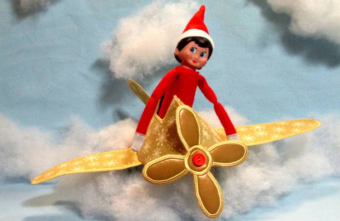 NNK Plane ITH Elf Costume Prop