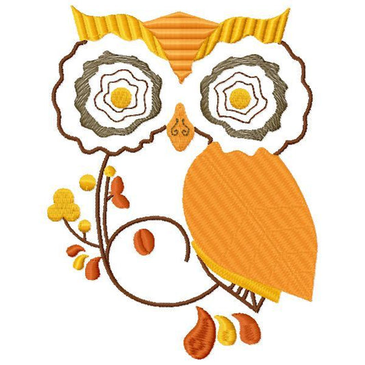 DED Fashionable Owl Sketch