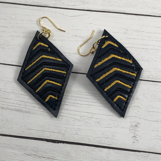 Diamond Chevron Earrings DBB