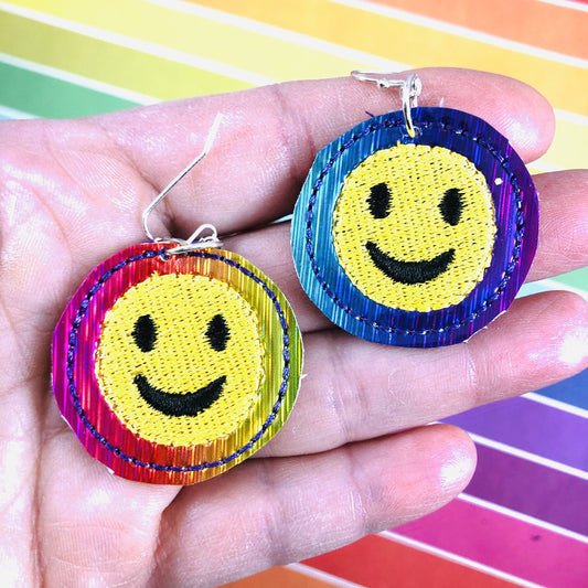 Happy Face Earrings DBB