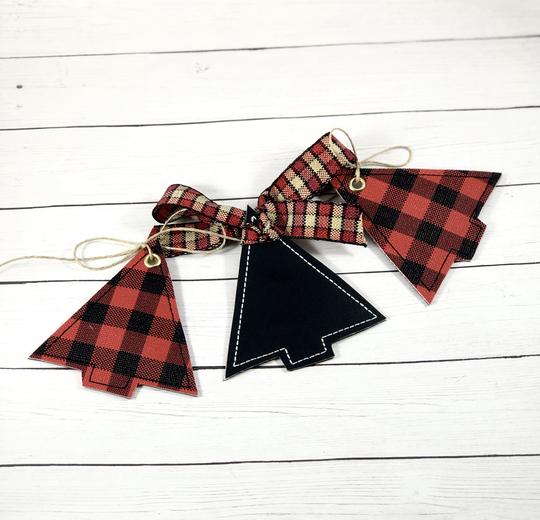 DBB Simple Tree Christmas Ornament for 4x4 hoops