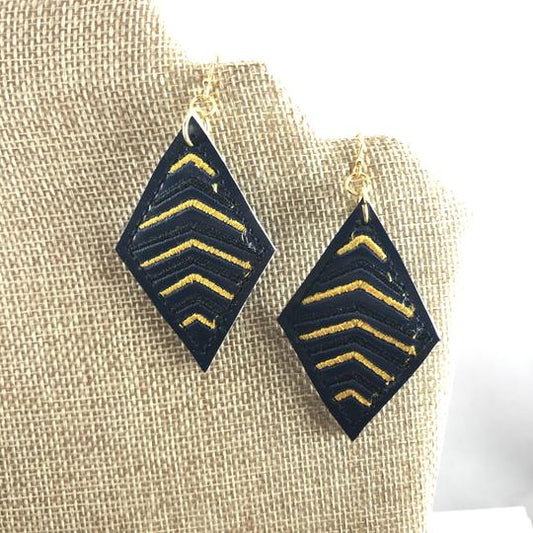 Diamond Chevron Earrings DBB