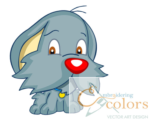 EC Puppy 1 Schnauzer Clipart, SVG, Sublimation