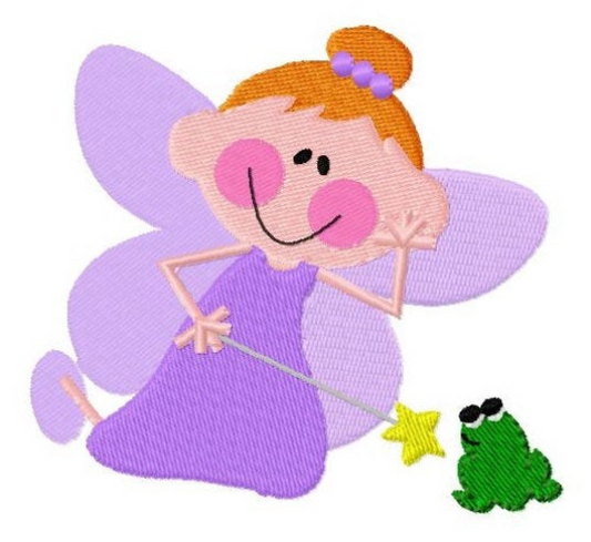 TIS Fairy Girl Still a frog stick kid
