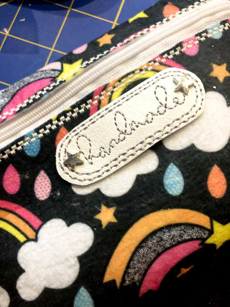DBB Handmade Label Mini Patch Embroidery Design