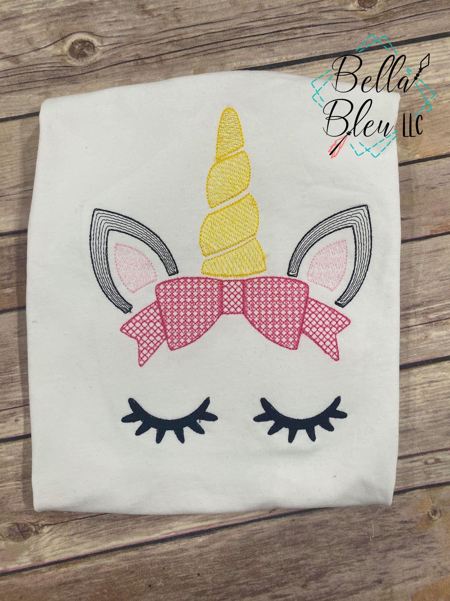 BBE Sketchy Unicorn with Bow