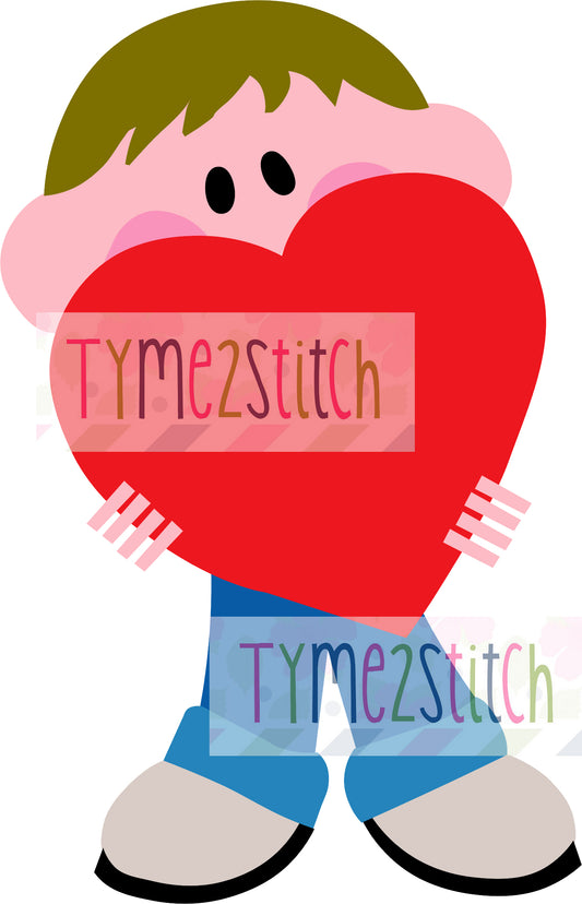 TIS Valentine Boy Sublimation file